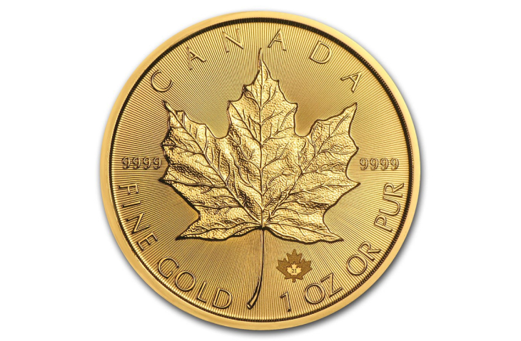 Prix Maple Leaf Canada 1 once Or
