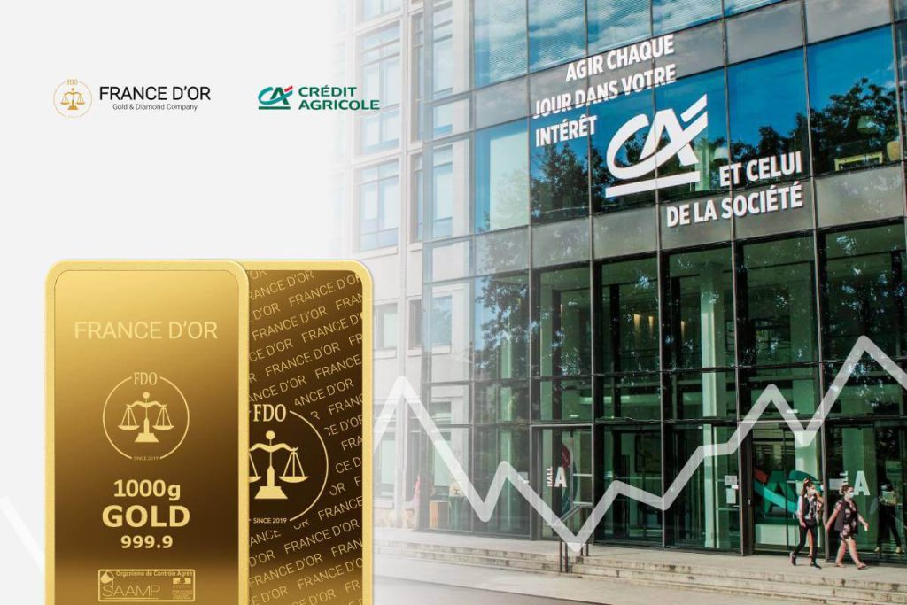 Credit Agricole previsions de prix dor pour 2024