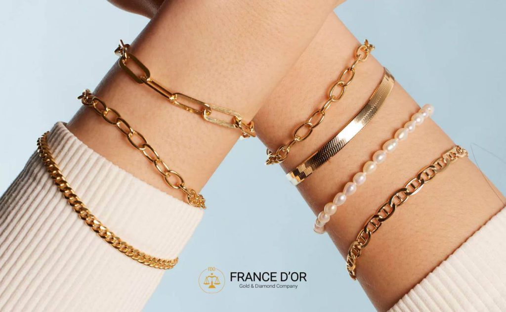 braclet en or